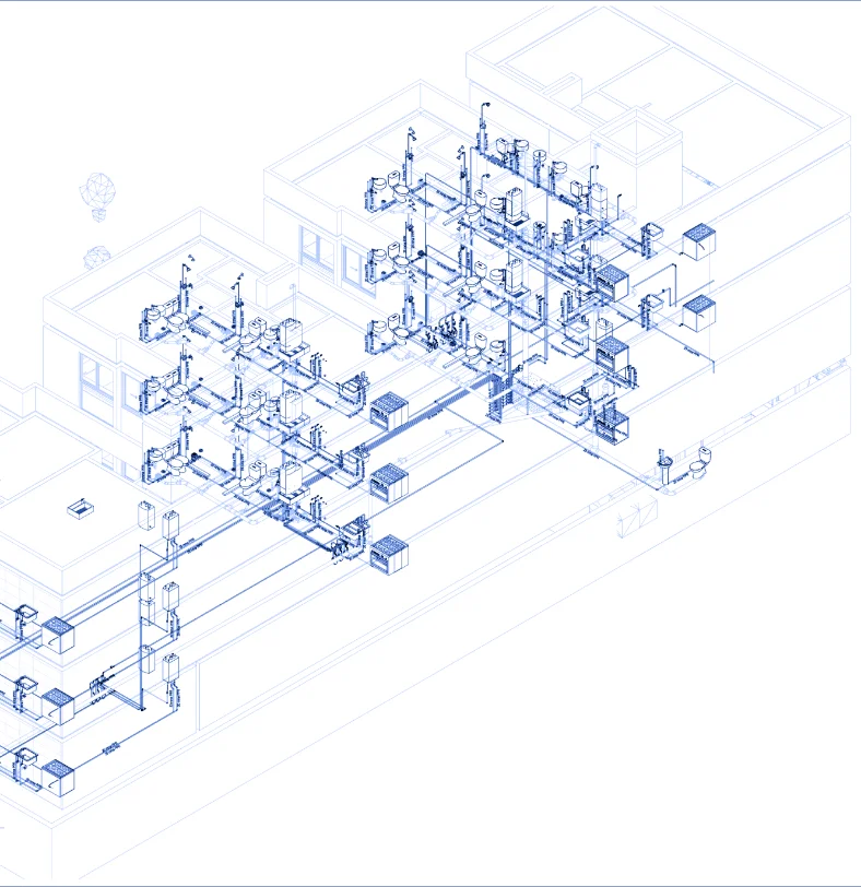 Modelo BIM de instalaciones